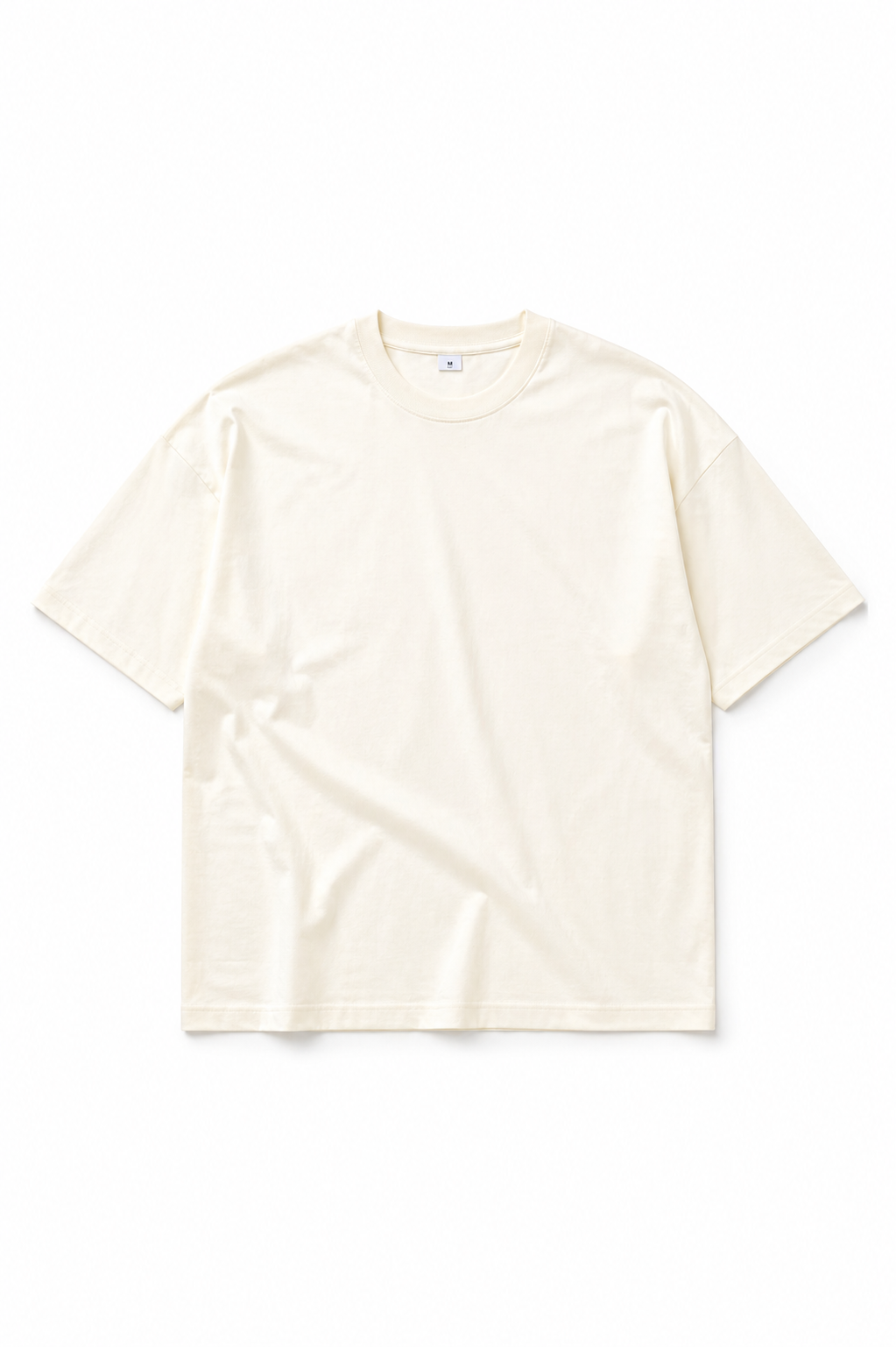 Solid Cotton Oversized T-shirt