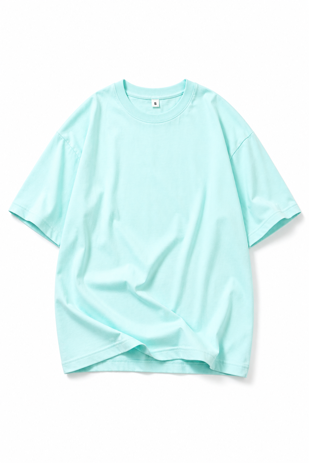 Solid Cotton Oversized T-shirt