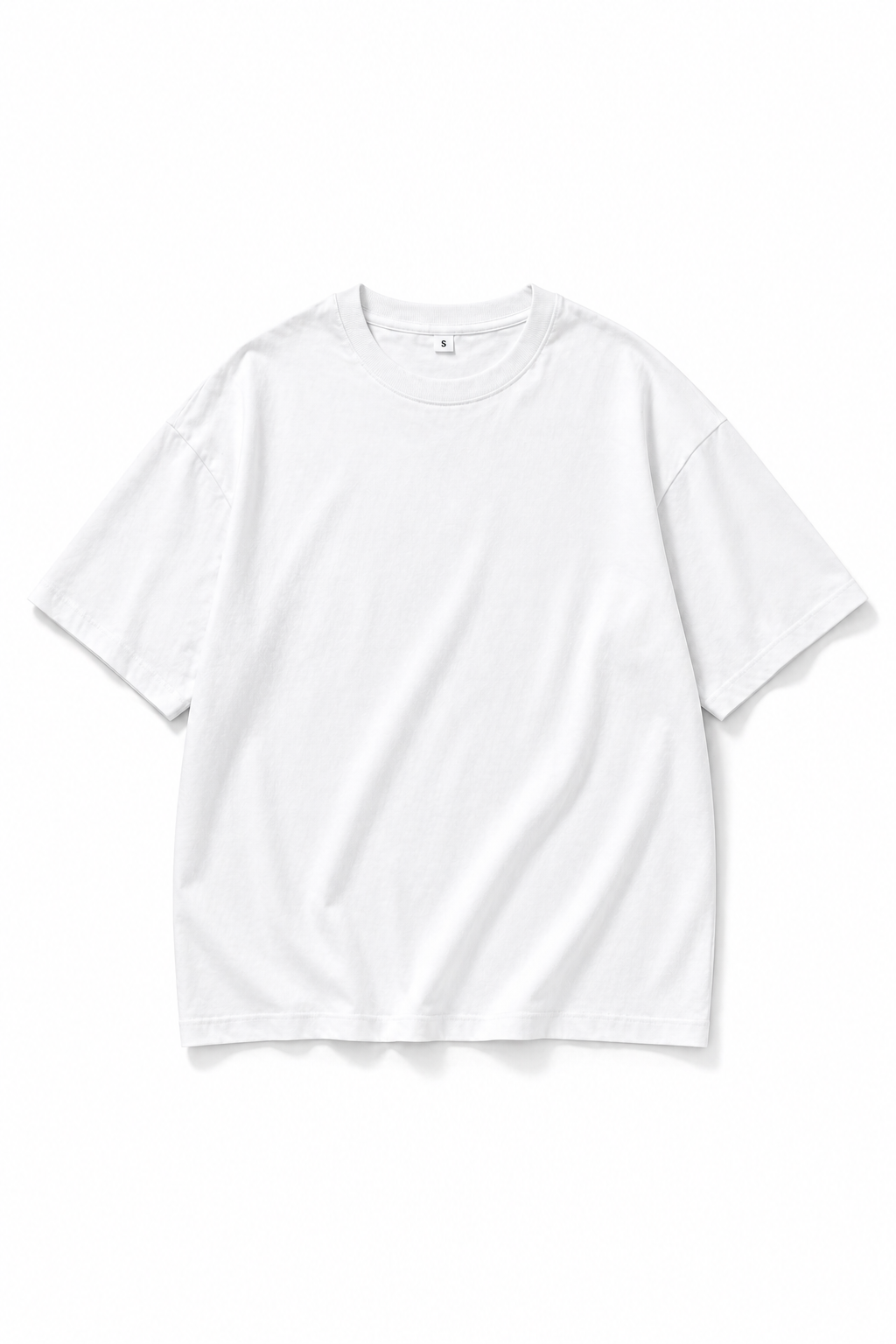 Solid Cotton Oversized T-shirt