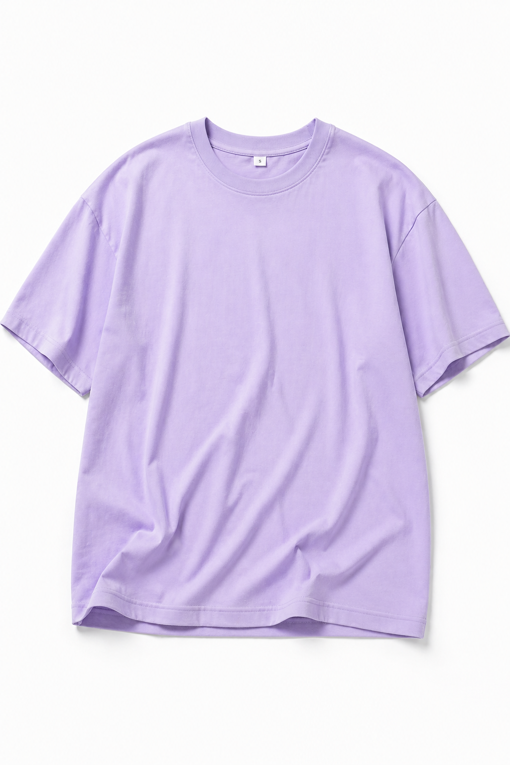 Solid Cotton Oversized T-shirt
